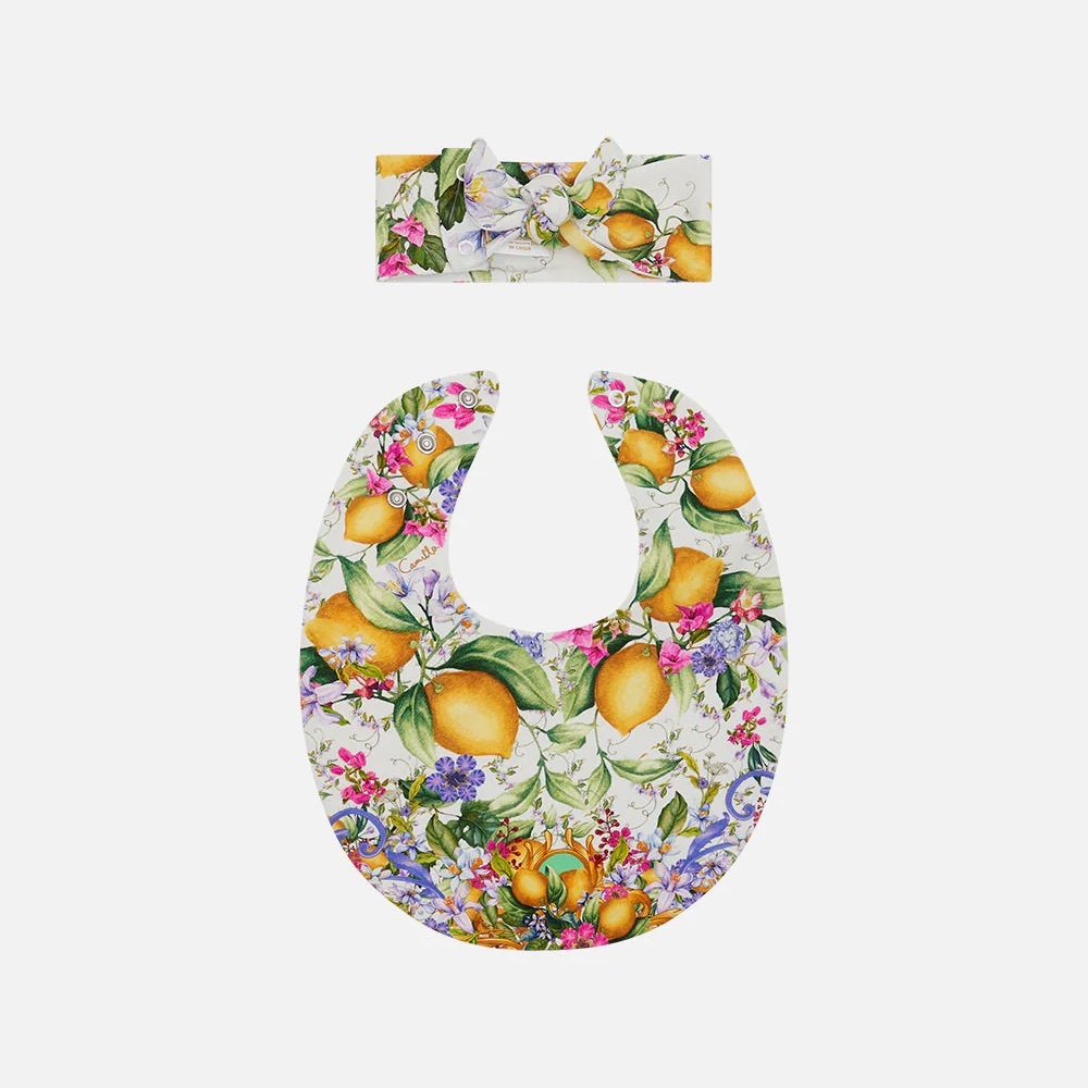 Milla by CAMILLA Baby Headband and Bib Set